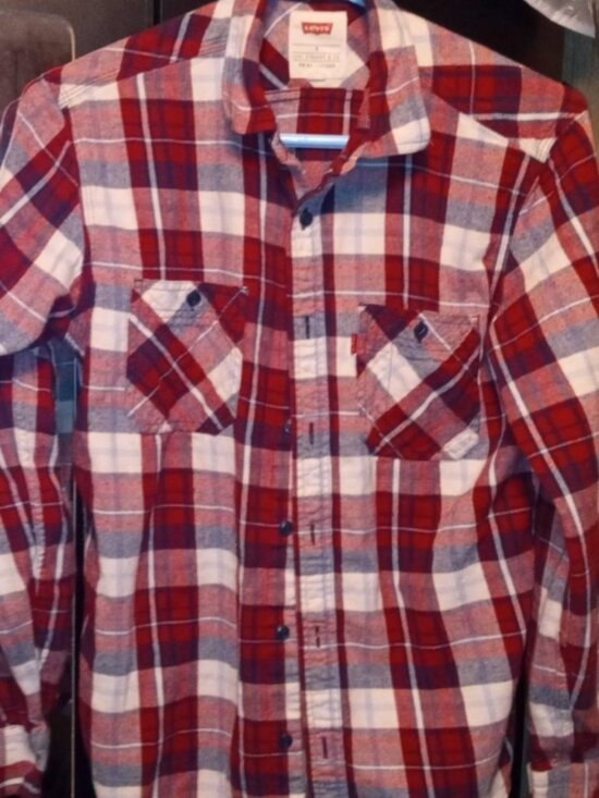 Levi's Other - levi's flannel small mens 100% cotton